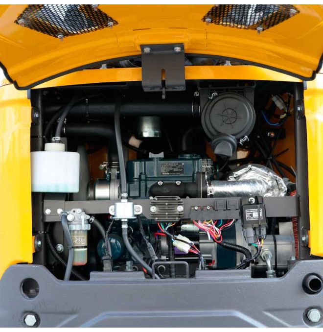 Miniexcavadoras-TYMBIA-MiniExcavadora 1500kg Kubota D722 Diesel TY15