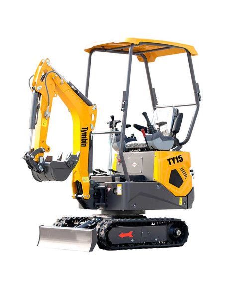 Miniexcavadores-Tymbia-MiniexCavor 1500kg Kubota D722 Diesel TY15
