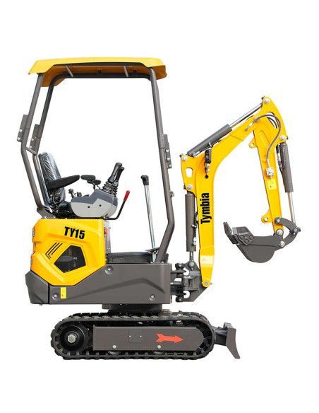 Miniexcavadores-Tymbia-MiniexCavor 1500kg Kubota D722 Diesel TY15