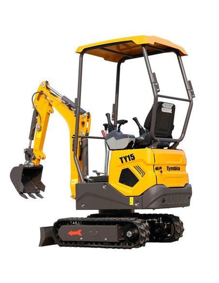MiniExcavadores-Tymbia-miniexCavor 1500kg Kubota D722 Diesel TY15