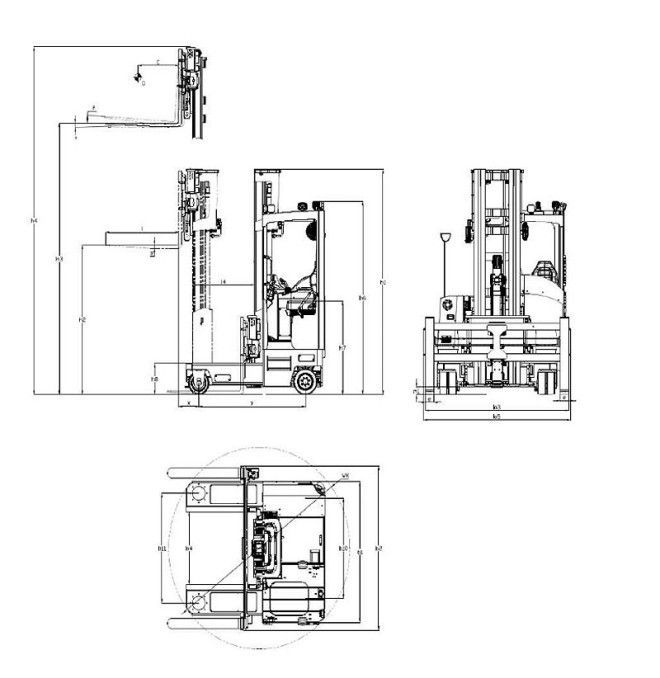 Carrinho multidirecional MCQC25 / 35 / 45/50