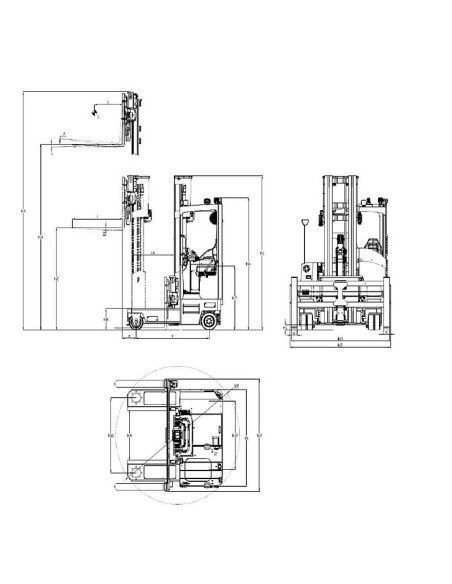 Carrinho multidirecional MCQC25 / 35 / 45/50