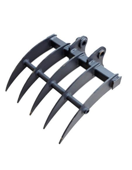 Accesorios e Implementos de miniexcavadora-TYMBIA-Rastrillo miniexcavadora hasta 1800kg