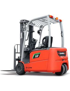 Lithium forklift 3 wheels 1800kg Triplex mast at 4500mm TYMBIA 2