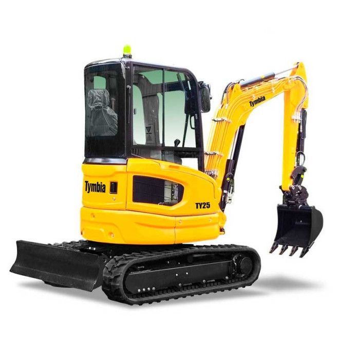 Miniexcavadores-tymbia-miniexcavore 2500 kg yanmar diesel ty25