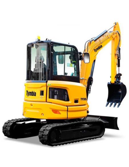 Miniexcavadoras-TYMBIA-MiniExcavator 3500kg Kubota Diesel TY35
