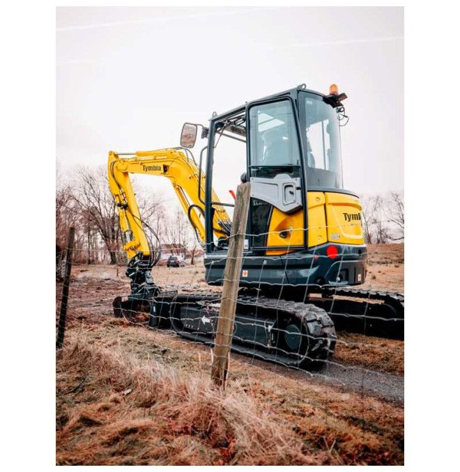 Miniexcavadoras-TYMBIA-MiniExcavator 3500kg Kubota Diesel TY35