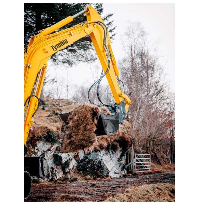 Miniexcavadoras-TYMBIA-Miniexcavator 3500kg Kubota diesel TY35