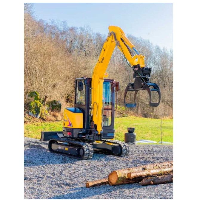 Miniexcavadoras-TYMBIA-MiniExcavator 3500kg Kubota Diesel TY35