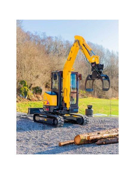 Miniexcavadoras-TYMBIA-MiniExcavator 3500kg Kubota Diesel TY35