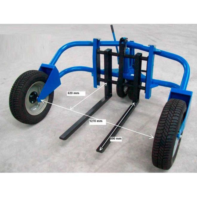 Tilt transparent von 1000 kg bis 90 ° - ergonomische Last