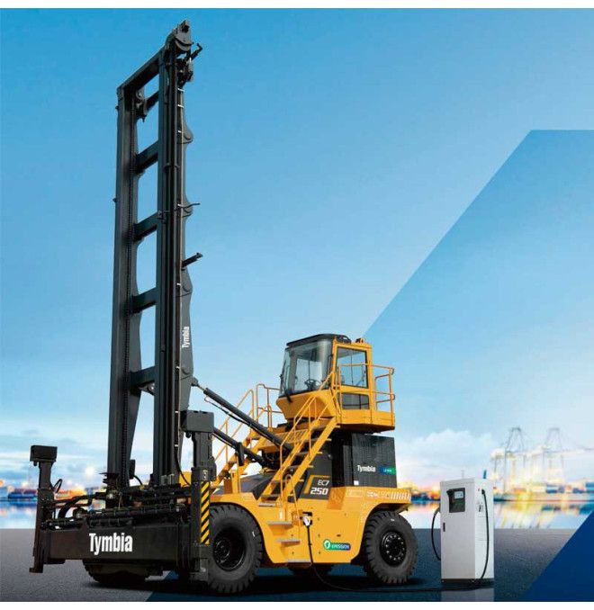 Forklift 9ton lithium. G2 series - empty coniver stacker up to 8 heights