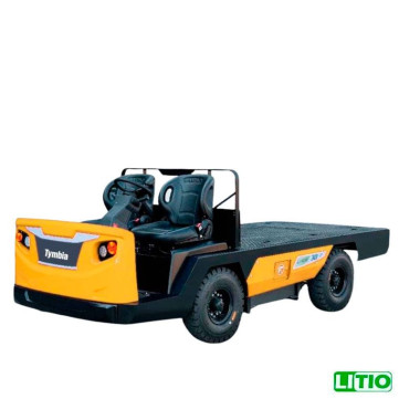 Lastdrag- Zeichnen mit Plattform 2000kg Lithiumbatterie 48V / 202AH 2