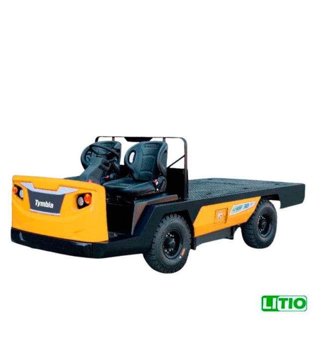 Lastdrag- Zeichnen mit Plattform 2000kg Lithiumbatterie 48V / 202AH