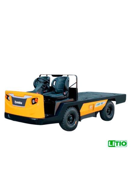 Carregar Arrastar- Desenho com a bateria de lítio de plataforma 2000KG 48V / 202AH