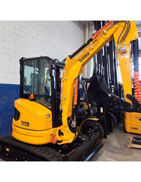 Miniexcavadores-tymbia-miniexcavore 2500 kg yanmar diesel ty25