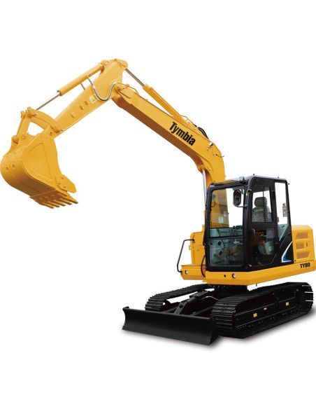 Miniexcavadoras-TYMBIA-MiniExcavadora 8000kg Diesel TY80