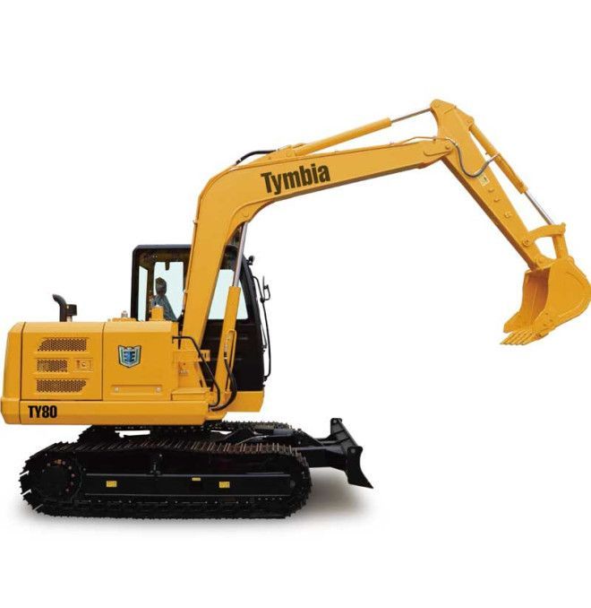 Miniexcavadoras-TYMBIA-MINIEXCAVADORA 8000KG DIESEL TY80