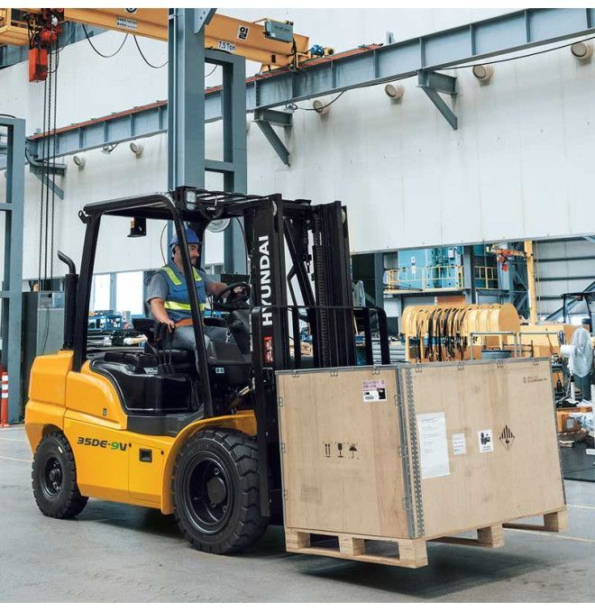 Forklift trucks - 30DE-9V 3000 Kg Hyundai Forklift Forklift - Triplex 4700mm