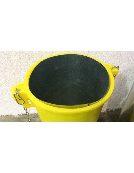 Recipientes e Cestos--Based detritos para o trabalho Reforço de tubo interno