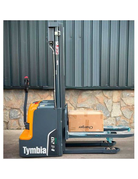 Electric stacker 2000kg at 5000mm Lithium 24V / 300AH TYMBIA