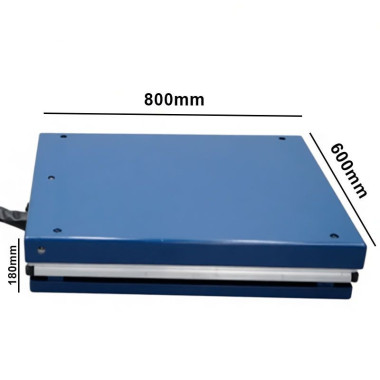 Tables électriques--Table élévatrice électrique 1000kg à 720mm de 800x600mm 2