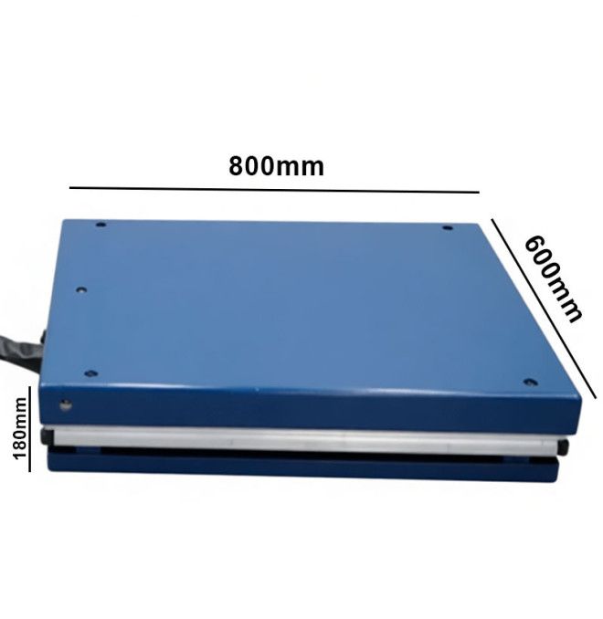 Tables électriques--Table élévatrice électrique 1000kg à 720mm de 800x600mm