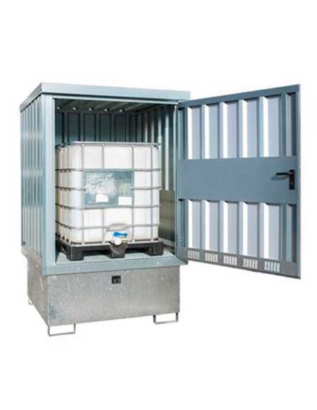 Depósito de cilindros de gas, galvanizado