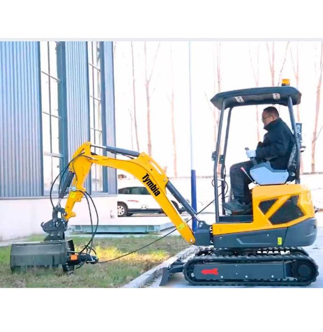 Implementiert Miniexcavadora-Tymbia-Waterfloning Miniexcaver