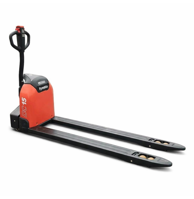 Elektrische Therrinen-Tymbia-transpalet Lithium 1500kg Li3 - 24V / 30Ah - Gabeln 2000mm