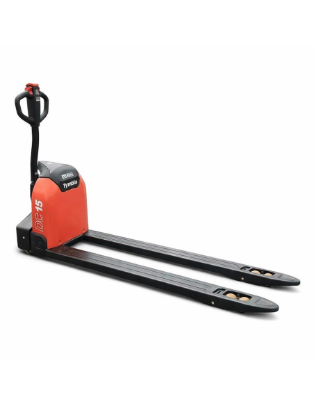 Terrails électriques-Tymbie-Tymbia-Transpalet Lithium 1500kg LI3 - 24V / 30AH - Fourches 2000mm