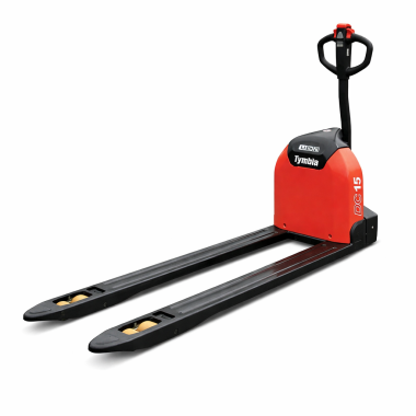 Terrails électriques-Tymbie-Tymbia-Transpalet Lithium 1500kg LI3 - 24V / 30AH - Fourches 2000mm 2