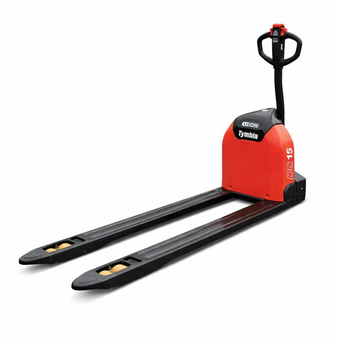 Electrical Terrails-Tymbia-Transpalet Lithium 1500kg Li3 - 24V / 30AH - Forks 2000mm