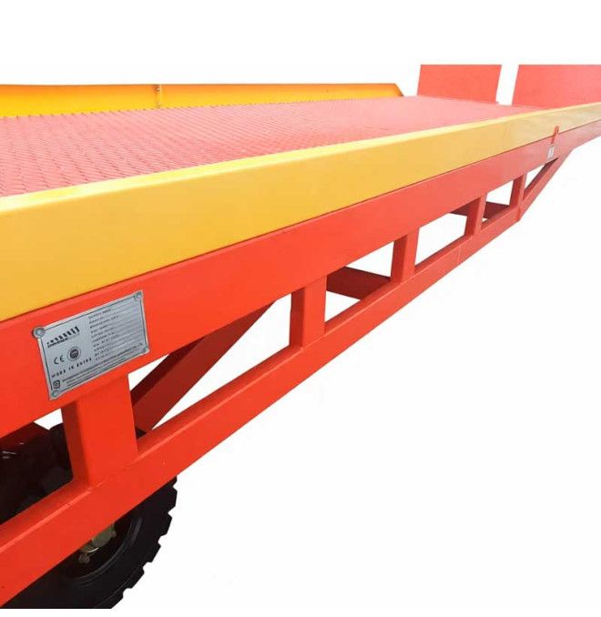 Laderampen-Laderampe Mobiles Handbuch 8000kg und Länge 11300mm