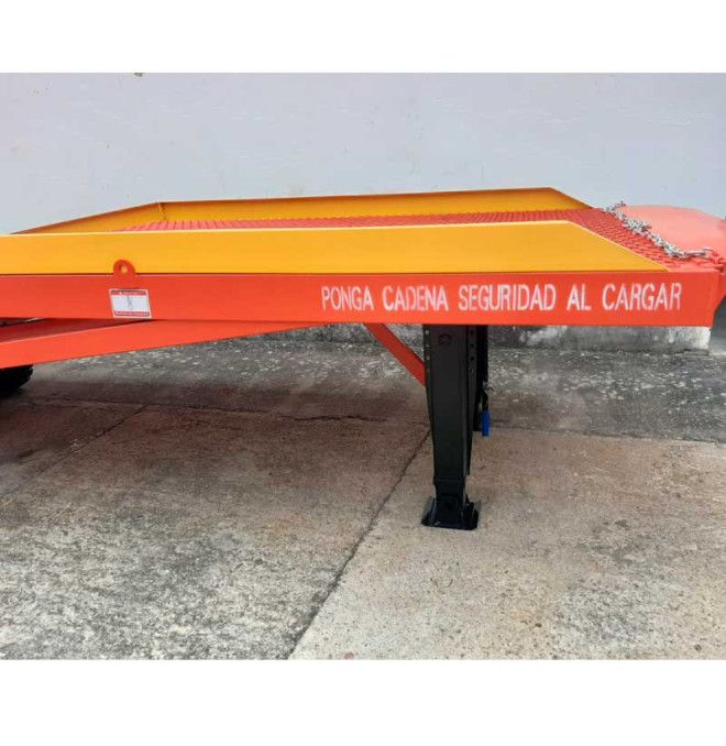 Rampas de Carregamento-Rampa de carregamento Manual móvel 8000kg e comprimento 11300mm