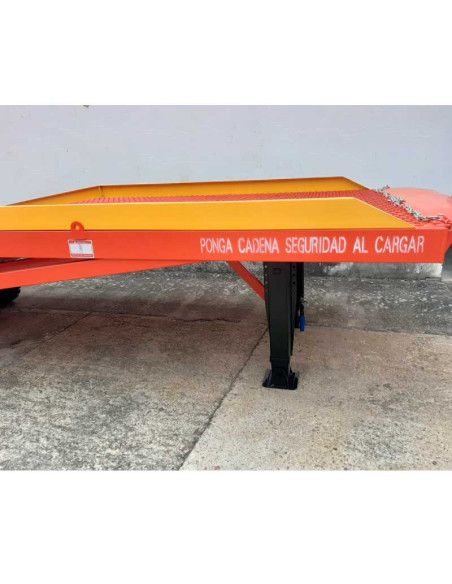 Laderampen-Laderampe Mobiles Handbuch 8000kg und Länge 11300mm