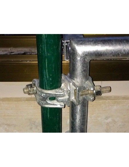 Recipientes e Cestos-Detritos base para trabalho de Abrazadera Andaime