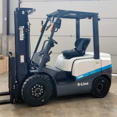 Forklift lithium 2500kg, triple mast to 4700mm - Bateri... 2
