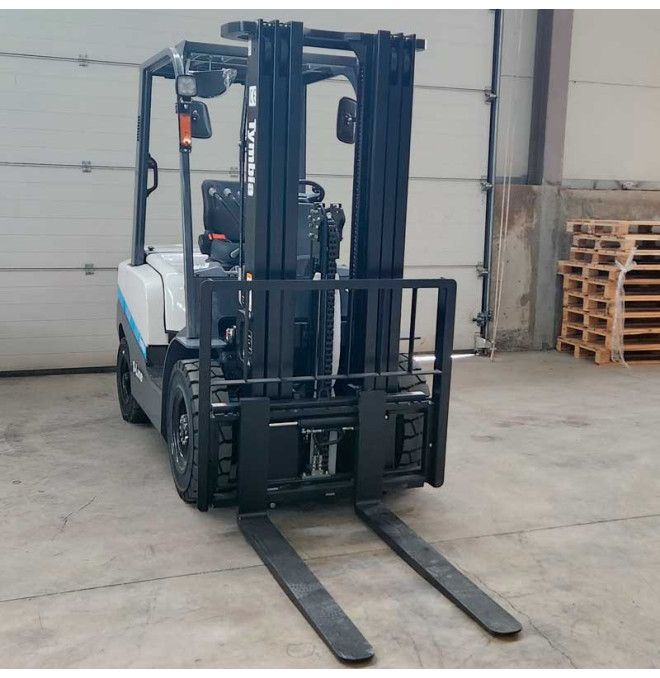 Gabelstapler-TYMBIA-Gabelstapler Lithium 2500kg, Triplex-Mast A 4700mm - Lithium-Batterie 80V / 205Ah