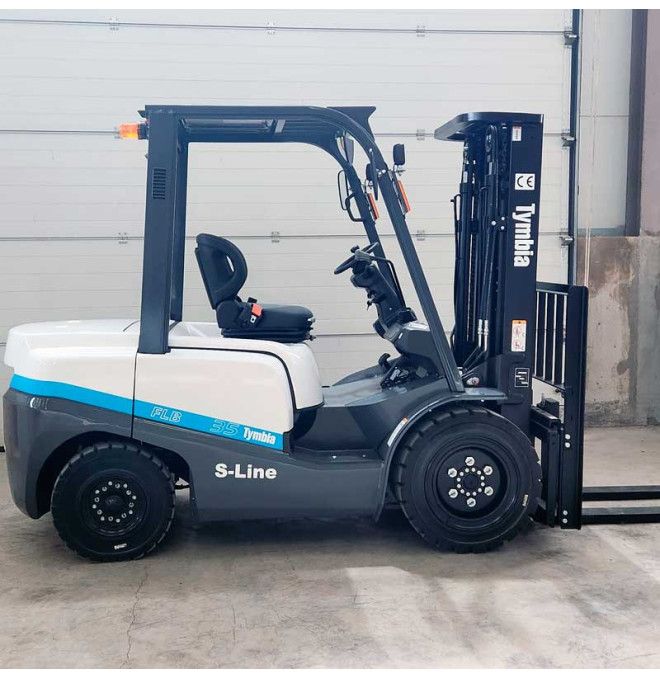 Carretilla elevadora litio 3500kg, mástil tríplex a 4500mm - Bateria litio 80V/280Ah
