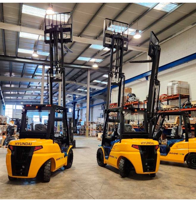 Forklift trucks - 30DE-9V 3000 Kg Hyundai Forklift Forklift - Triplex 4700mm