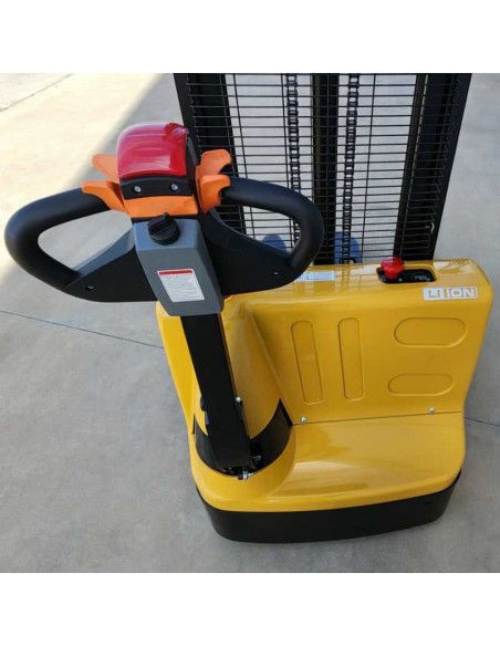 Apiladores Eléctricos--Apilador Eléctrico 1200kg a 3500mm LITIO 24V/60Ah