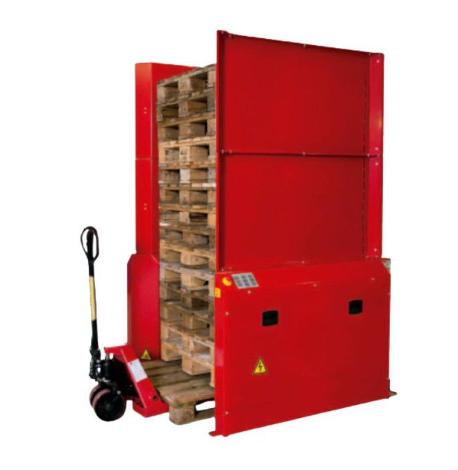 Special stackers - Pallet dispenser - Ability up to 15 UDS pallets