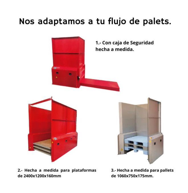 Special stackers - Pallet dispenser - Ability up to 15 UDS pallets