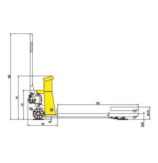 Fishing Tymbia-Transparental Tymbia-Transphase 2500Kg with printer