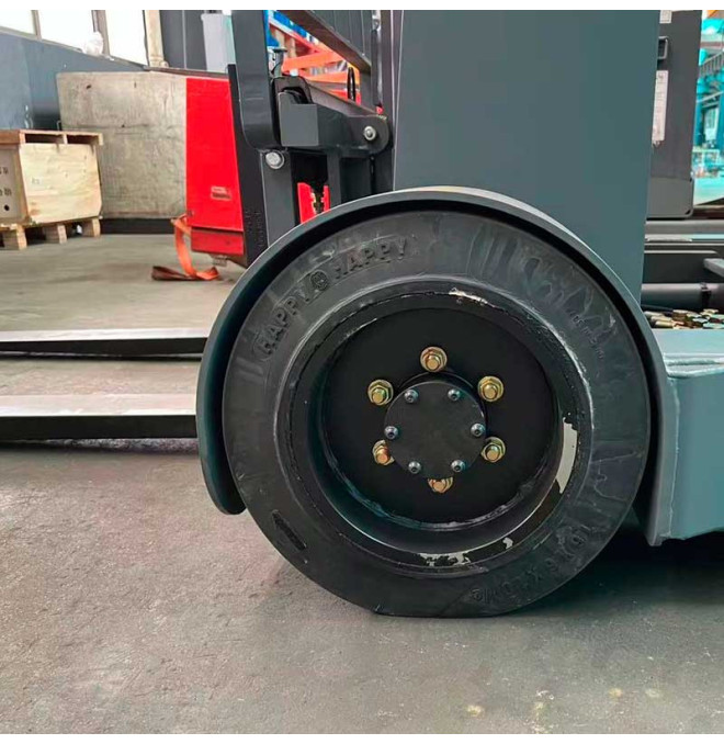 Forklift trucks - Retractile lithium truck 1600kg lifting 10000mm with superelastic wheels