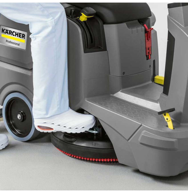 Cleaning machinery-Tymbia-Sink Karcher Deposit 70L. Width scrubbed 510mm