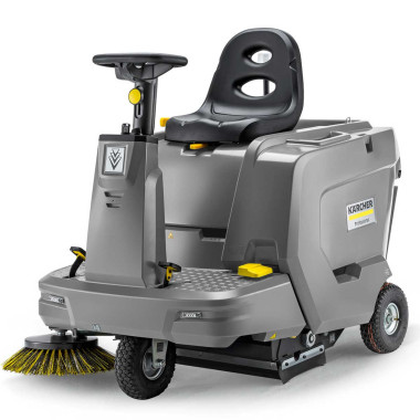 Reinigungsmaschinen-Tymbia-Kehrmaschine KARCHER-Kaution 50l | Breite Arbeit 850mm