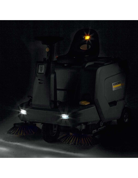 Reinigungsmaschinen-Tymbia-Kehrmaschine KARCHER-Kaution 50l | Breite Arbeit 850mm