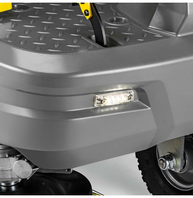 Reinigungsmaschinen-Tymbia-Kehrmaschine KARCHER-Kaution 50l | Breite Arbeit 850mm
